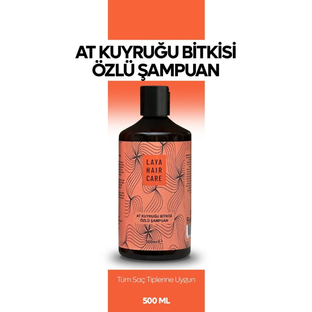 laya hair care Saç Dökülmesine Karşı Bakım Şampuanı At Kuyruğu Özlü Tuzsuz Biotin Ve Papatya Katkılı 500 Ml Şampuan ve Saç Kremi Fiyatı