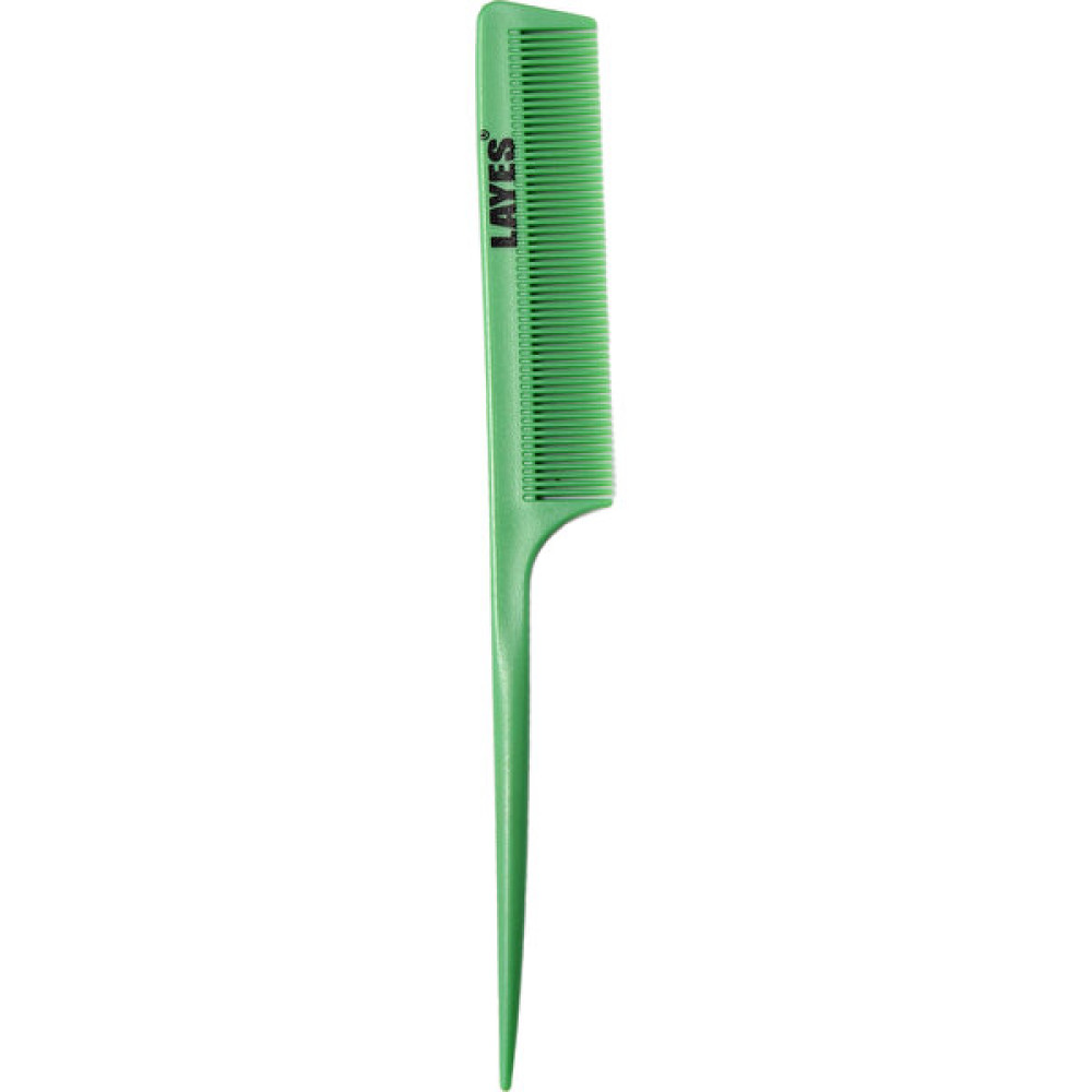 Layes Krepe Tarağı Saç Ayırma Tarağı Dişsiz Şiş Tarak Yeşil Saç Fırçası ve Tarağı Fiyatı