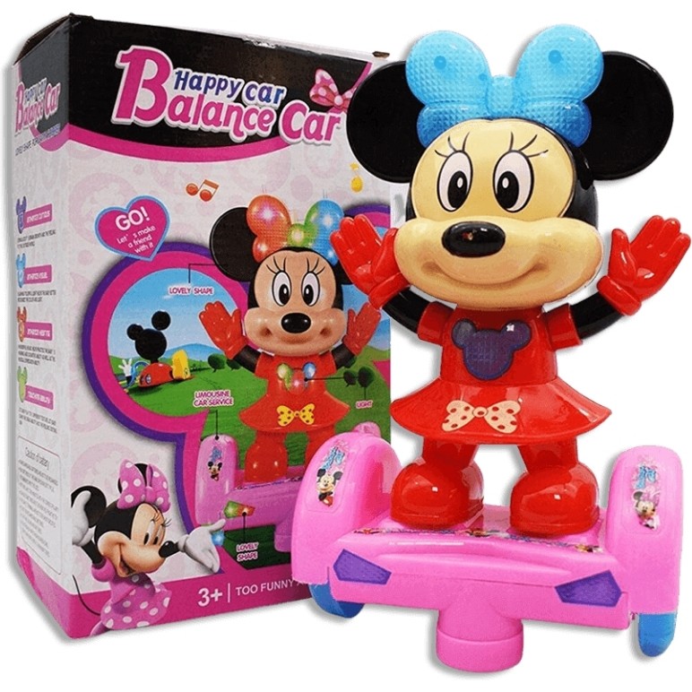 Layfhex Denge Arabasında Dans Eden Işıklı Sesli Minnie Mouse Kız Bebek Oyuncak Anne Bebek Oyuncak Fiyatı