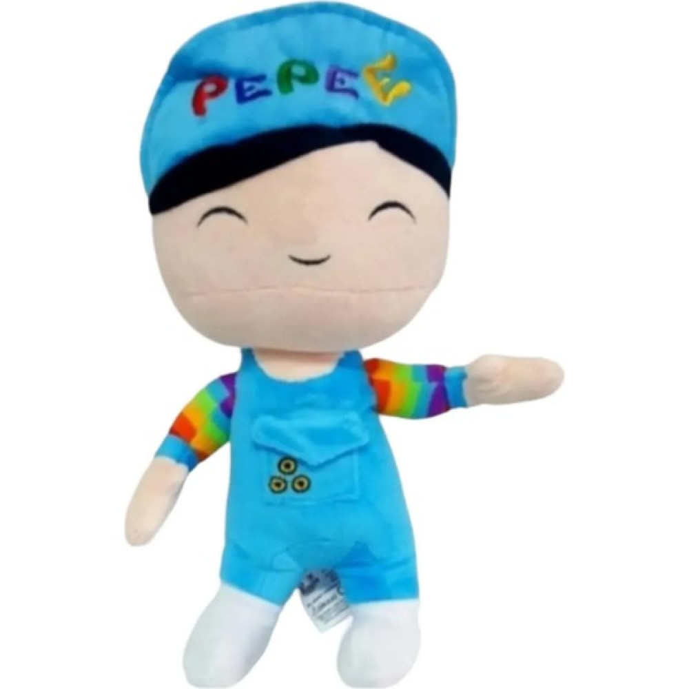 Layfhex Şarkı Söyleyen Pepe Bebek Sesli Müzikli Şarkı Söyleyen 35 cm Peluş Oyuncak - Mavi Pepee Peluş Oyuncaklar Fiyatı