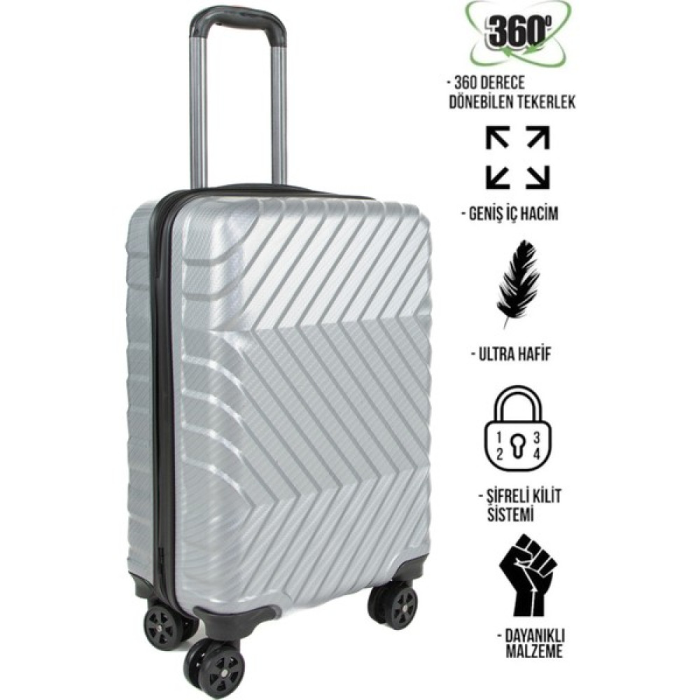 Layline Büyük Boy Kırılmaz Kilitli Lüx Valiz Çanta (Outdoor) Fiyatı