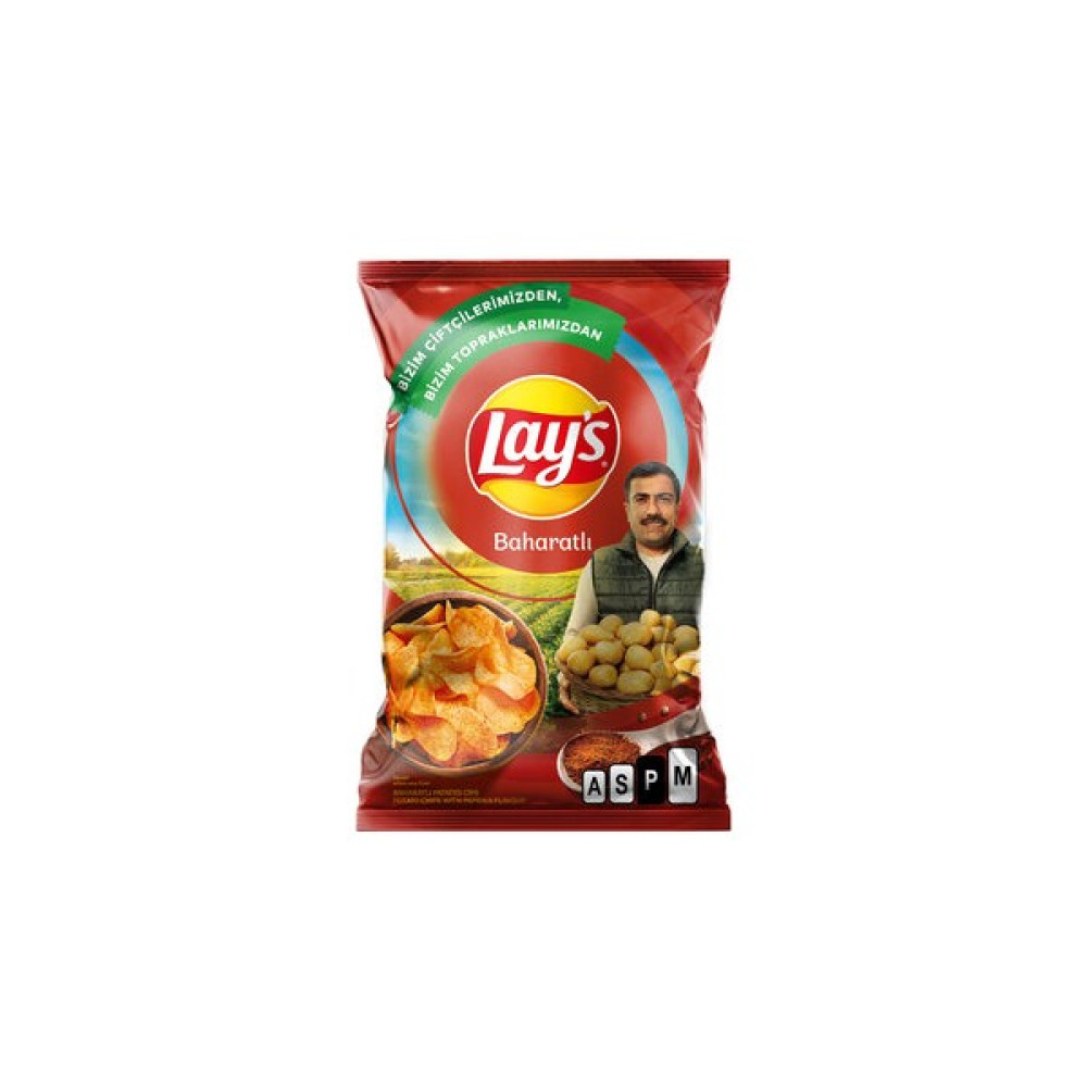 Lay's Baharatlı Patates Cipsi Parti Boy 150 gr * 6 Adet - 1 Adet Diğer Fiyatı