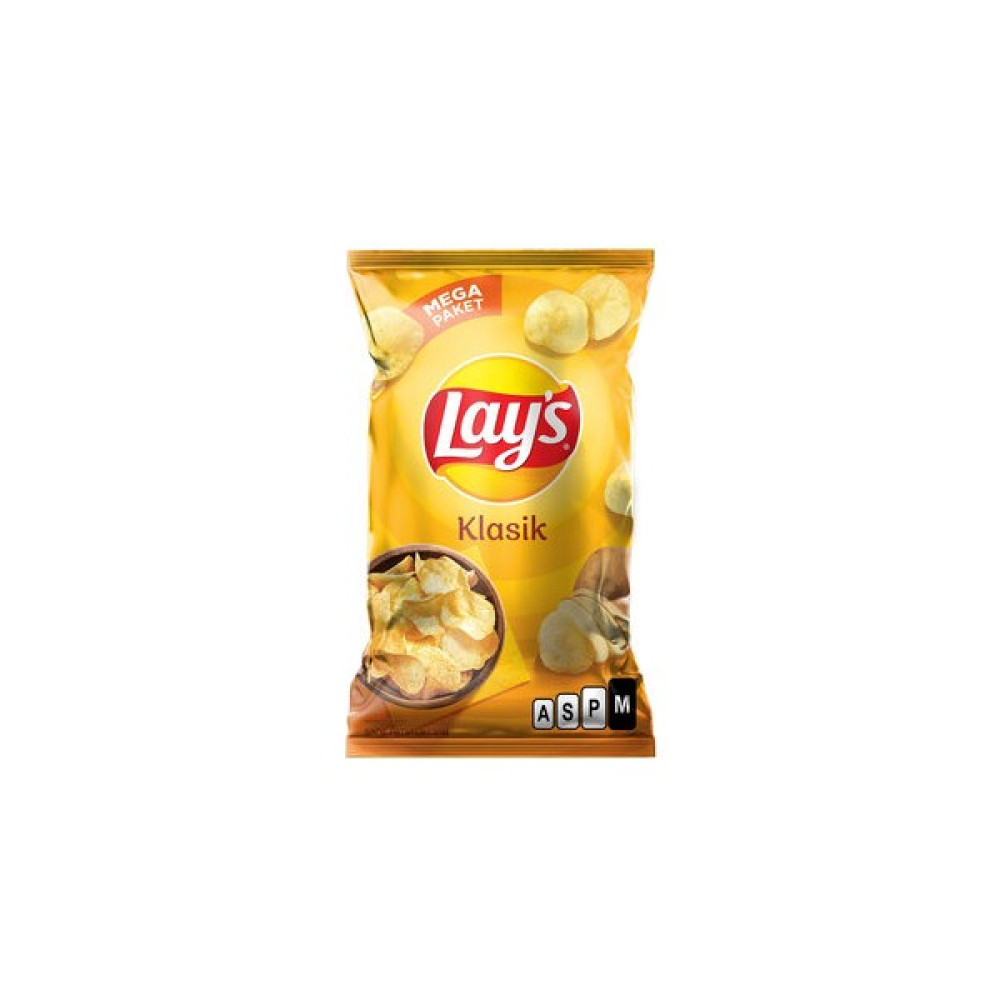Lay's Klasik Sade Patates Cipsi Mega Boy 193 G x 8'li - 193 gr Diğer Fiyatı