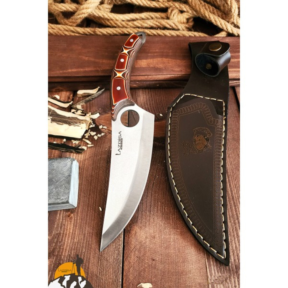 Lazbisa Outdoor Bıçak Çakı Kamp Bıçağı Mutfak Bıçak Kılıf Hediyeli El Yapımı ( 27 cm ) Oto Boyaları Fiyatı