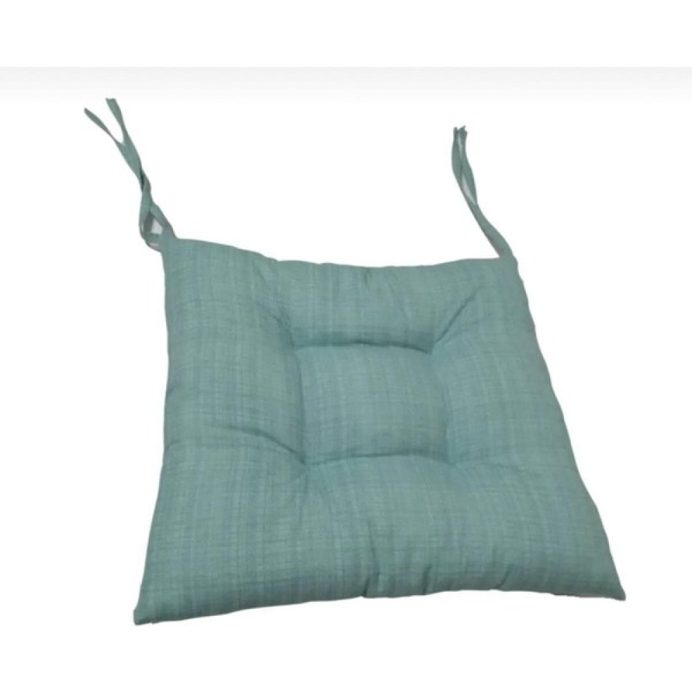 Lazilla Eco Yeşil Sandalye Minderi Düğmeli Bağcıklı 40 x 40cm Masa - Sandalye & Tabure Fiyatı