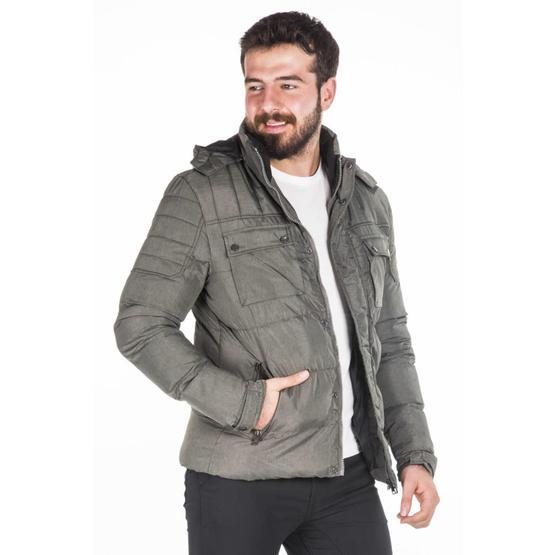 LC Waikiki 8W2500Z8 Siyah Erkek Şişme Mont