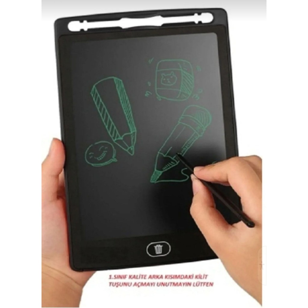 LCD 8.5 Inç Grafik Yazı Çizim Tableti Kalemli Çocuk Yazı Tahtası Dijital Writting Tablet Kalem & Yazı Gereçleri Fiyatı