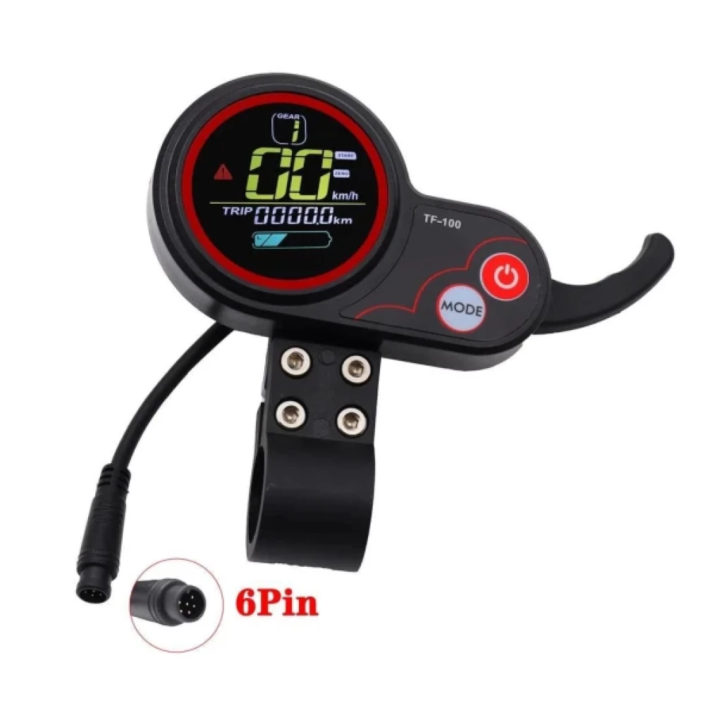 Lcd Gosterge Ekrani Ve Gaz Kolu (6 Pimli) Scooter Fiyatı