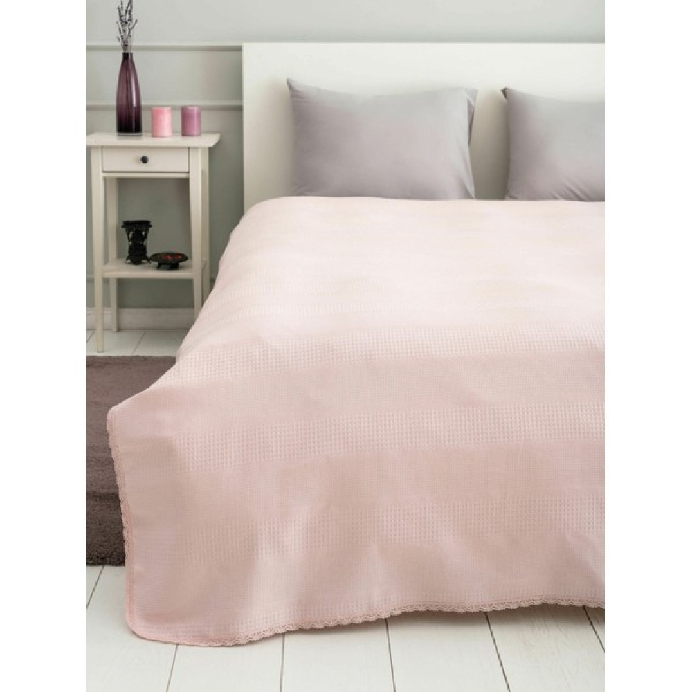 LCW Home Çift Kişilik Pike - Pembe Pike & Pike Takımı Fiyatı