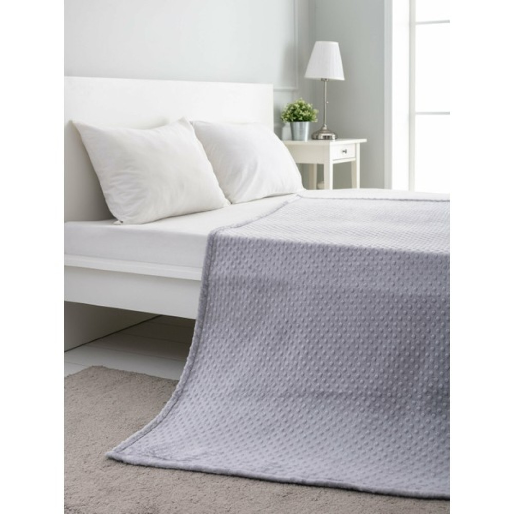 LCW Home Lc Waikiki Çift Kişilik Battaniye - 200 x 220 cm - Gri Battaniye Fiyatı