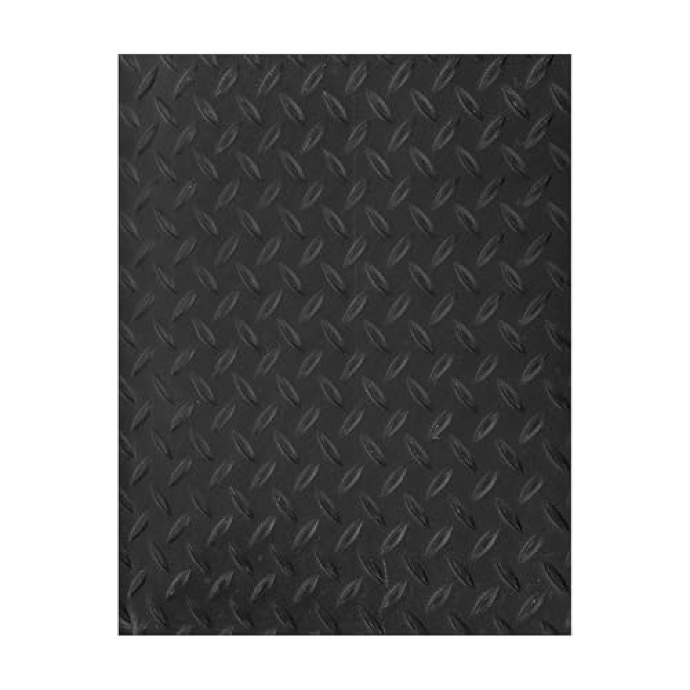 LDHHYH 4 x 6 FT Utility Truck Bed Mat, All Weather Truck Bed Liner Mat Universal Size, Heavy Duty Protection Cargo Mat, Plastic Cargo Liner for Your Truck Van SUV Pickup – Black