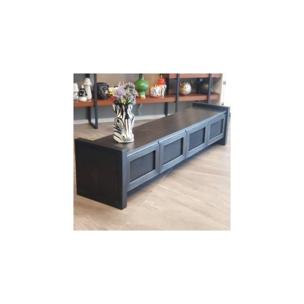 Le Atölye Loft Metal Ayaklı Ahşap Tv Ünitesi Tv Ünitesi / Sehpası Fiyatı