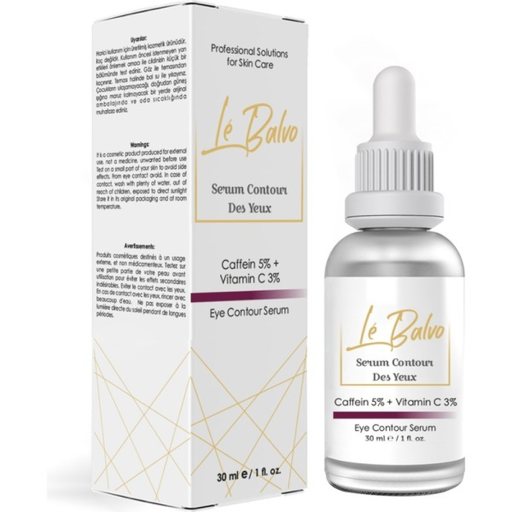 Le Balvo Göz Altı Morluk Giderici ve Torbalanmalara Karşıtı - Canlandırıcı Serum 30 ml (Caffeine 5%+Egcg) Göz Kremi Fiyatı