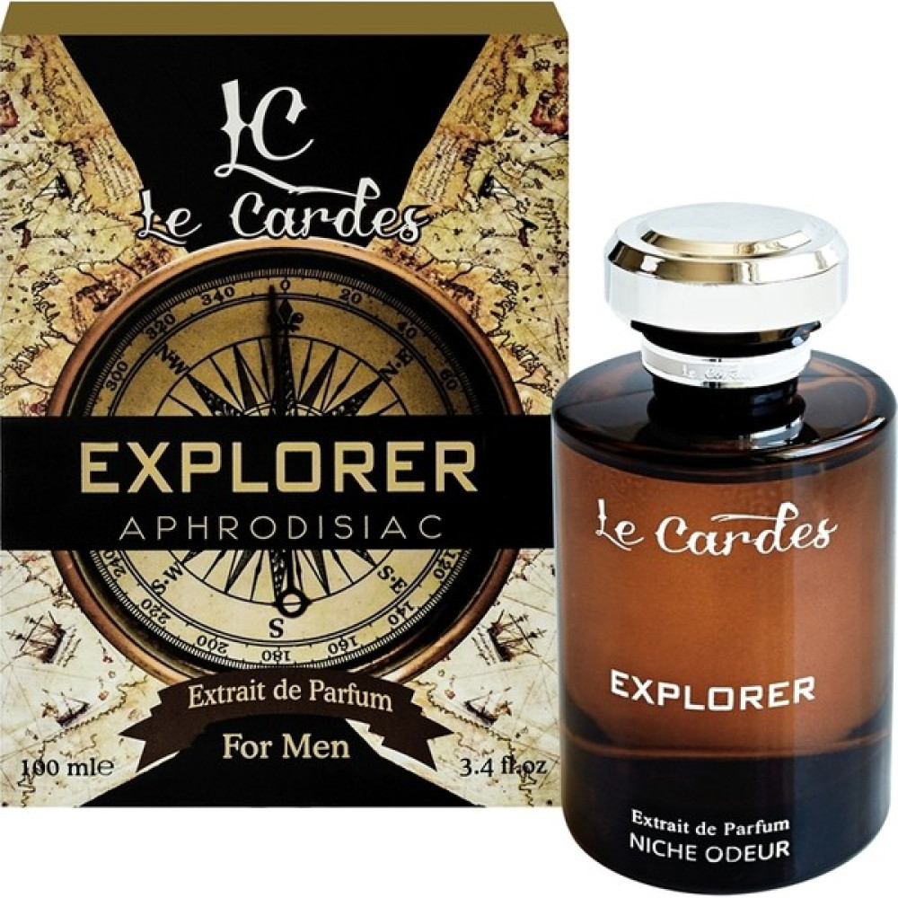 Le Cardes Explorer Aphrodisiac Extrait EDP 100 ml Erkek Parfüm Erkek Parfümleri Fiyatı