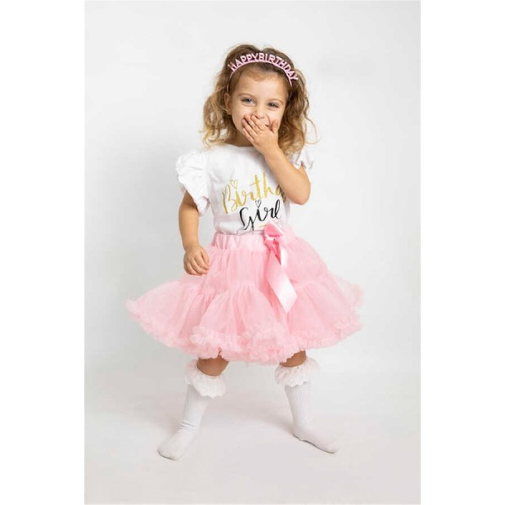 Le Mabelle Pembe Kız Çocuk Tütü Etek - Bonita Bebek Eteği Fiyatı