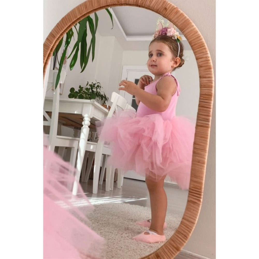 Le Mabelle Pembe Tütü Etekli Kız Çocuk Balerin Elbise - Jade Kız Çocuk Elbise Fiyatı