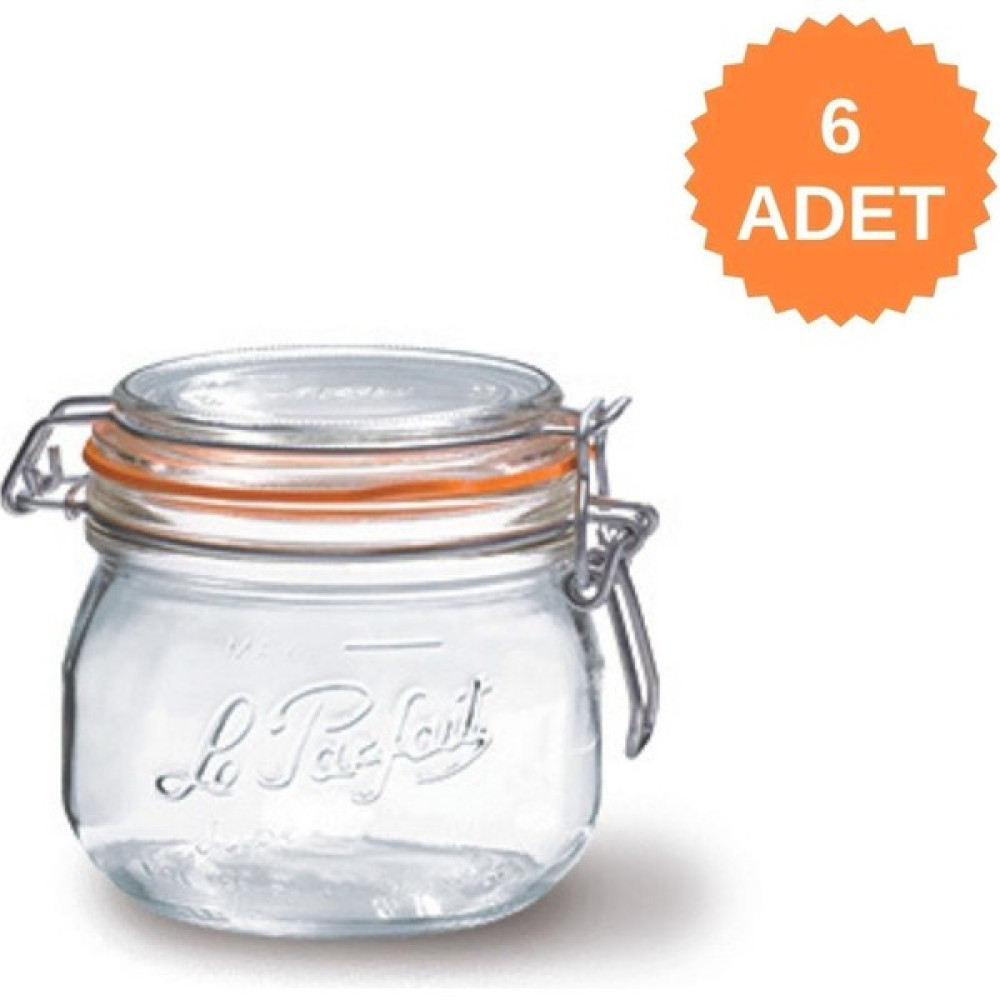 Le Parfait Super Cam Kavanoz 250 ml (6 Adet) Saklama Kapları Fiyatı