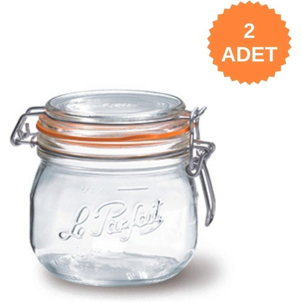 Le Parfait Super Cam Kavanoz 500 ml (2 Adet) Saklama Kapları Fiyatı