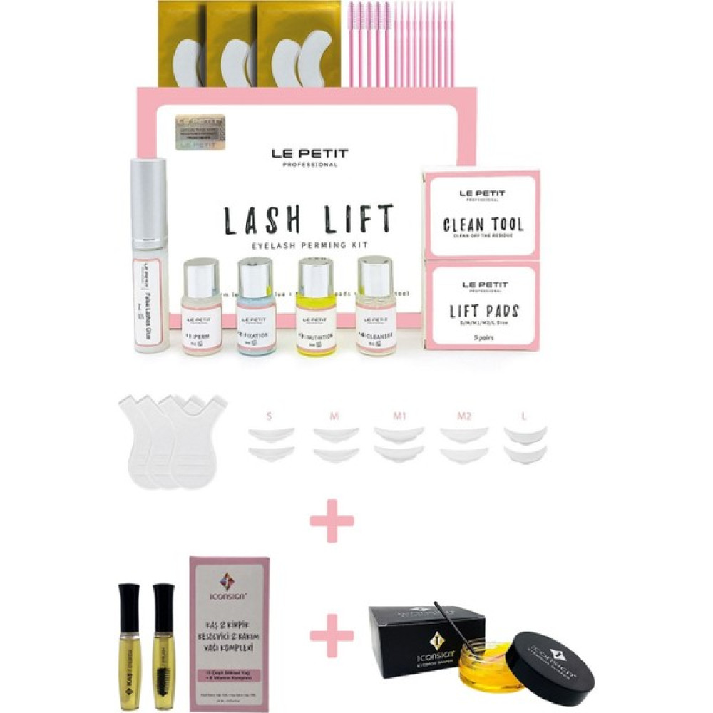 Le Petit Kirpik Lifting Seti, Lash Lift & Kaş & Kirpik Bakım Yağı Kompleksi ve Kaş Şekillendirici Wax Cilt ve Yüz Bakımı Fiyatı