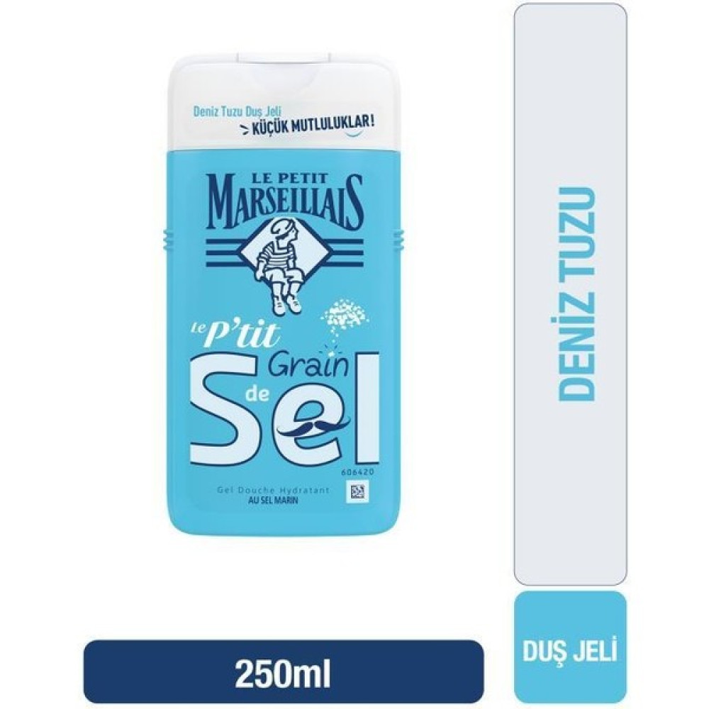 Le Petit Marseillais Bonheur Deniz Tuzu Duş Jeli 250 ml Duş Jelleri ve Banyo Köpükleri Fiyatı