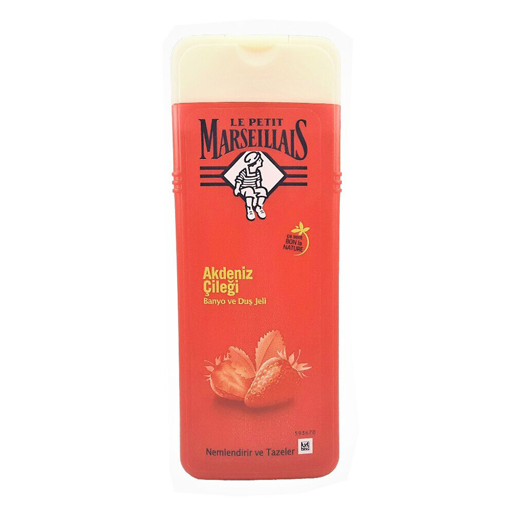 Le Petit Marseillais Duş Jeli Akdeniz Çileği 400 ml Duş Jelleri ve Banyo Köpükleri Fiyatı