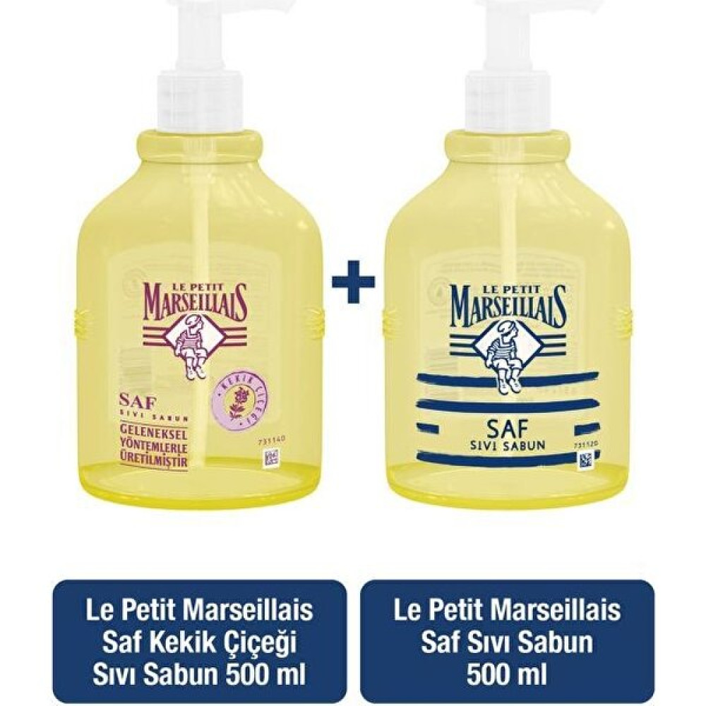 Le Petit Marseillais Saf Sıvı Sabun Zeytin Yağı 500 ml + LPM Sıvı Sabun Kekik Yağı 500 ml El Bakımı Fiyatı