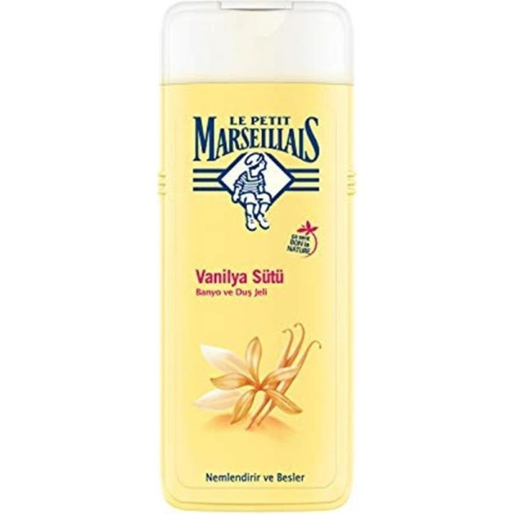 Le Petit Marseillais Vanilya Sütü Duş Jeli 400 ml Duş Jeli Duş Jelleri ve Banyo Köpükleri Fiyatı