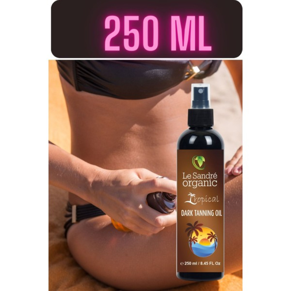 Le Sandre Organics Doğal Yoğun Bronzlaştırıcı Yağ 250 ml Bronzlaştırıcılar Fiyatı