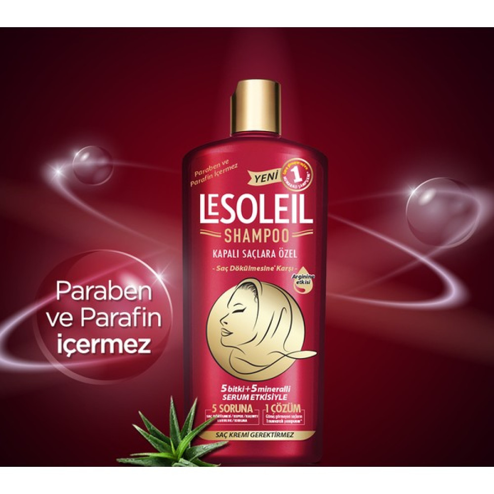 Le Soleil Şampuan Saç Dökülmesine Karşı Kapalı Saçlara Özel Şampuan Saç Dökülmesine Karşı Şampuan ve Saç Kremi Fiyatı