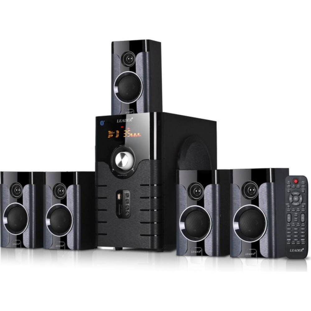 Leader H-5872 Sd/Mmc/Usb/Fm/BT Uzaktan Kumandalı 5+1 Ses Sistemi Ev Sinema Receiverları Fiyatı