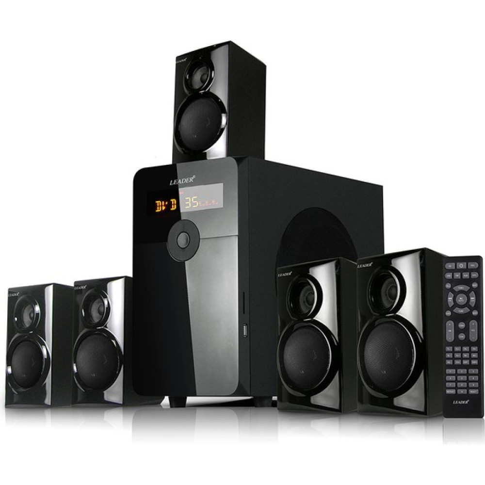 Leader H5805 5+1 Ev Sinema Ses Sistemi(Bluetooth-Usb/sd-Fm) Ev Sinema Receiverları Fiyatı