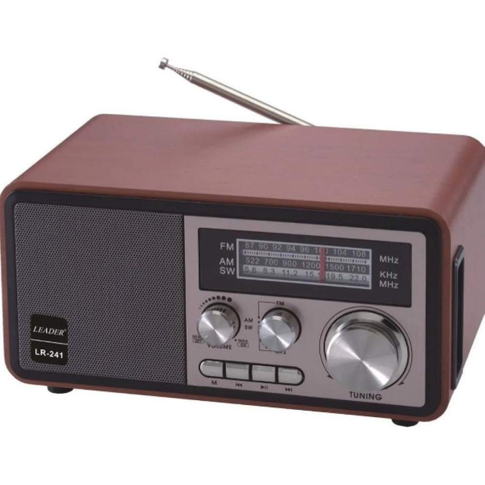 Leader LR-241 Radio,bt,usb,tf Retro Müzik Kutusu Müzik Aleti Kutusu & Çantası Fiyatı