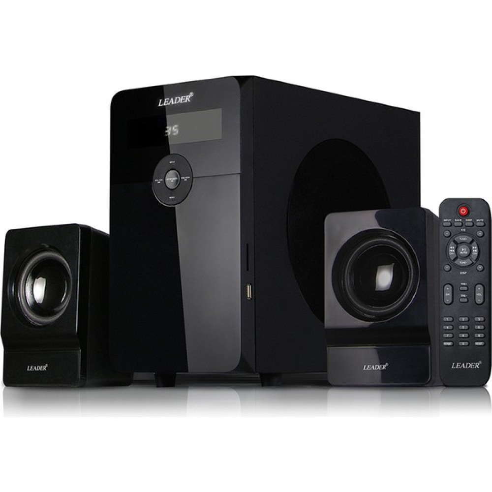Leader R205 2+1 Ev Sinema Ses Sistemi(Bluetooth-Usb/sd-Fm) Ev Sinema Receiverları Fiyatı
