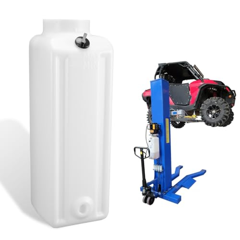 LEAPTREND Oil Reservoir Tank Fit for DURO Power Units, Compatible with Prokar|Eagle Lifts|Auto Lift|Strong Arm & Pro Line|Iron Horse|Tuxedo Lift