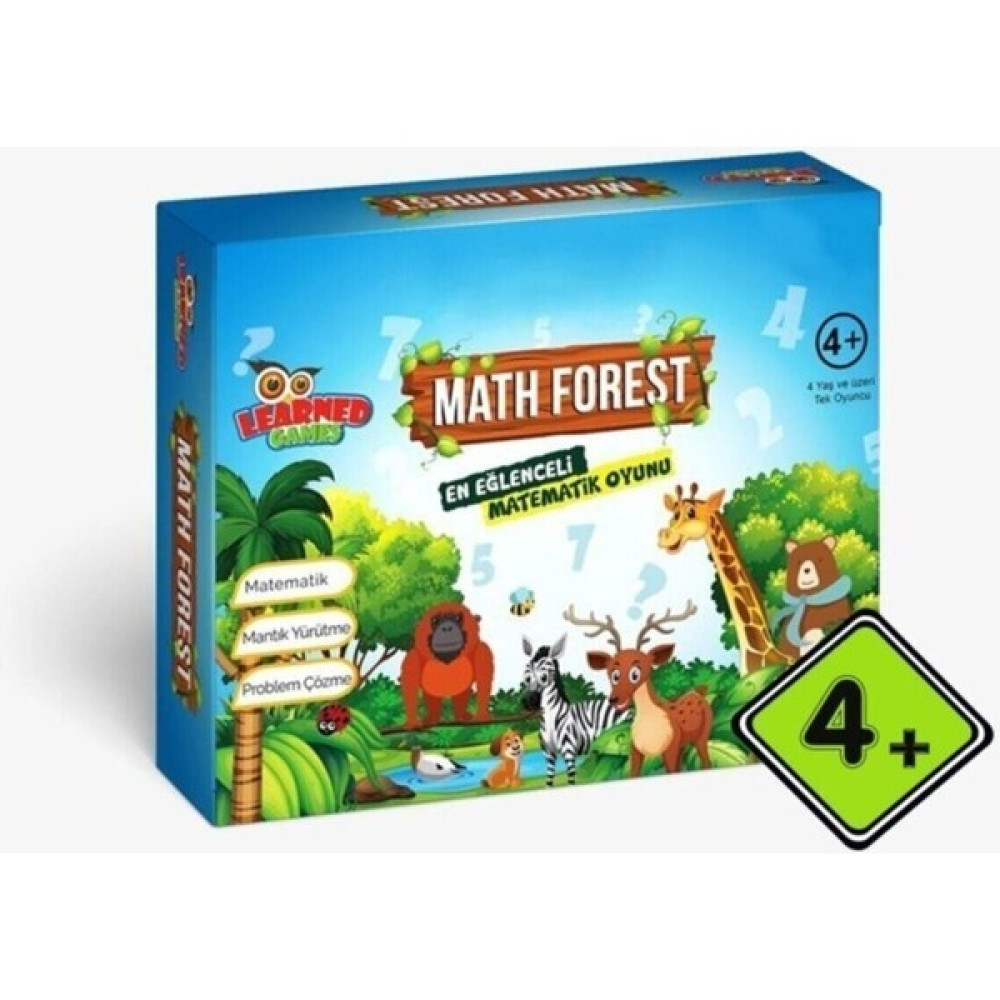 Learned Games Math Forest Matematik Ormanı Oyunu - Renkli Oto Boyaları Fiyatı