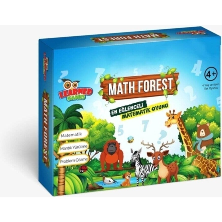 Learned Games Math Forest Matematik Oyunu - Renkli Diğer Fiyatı