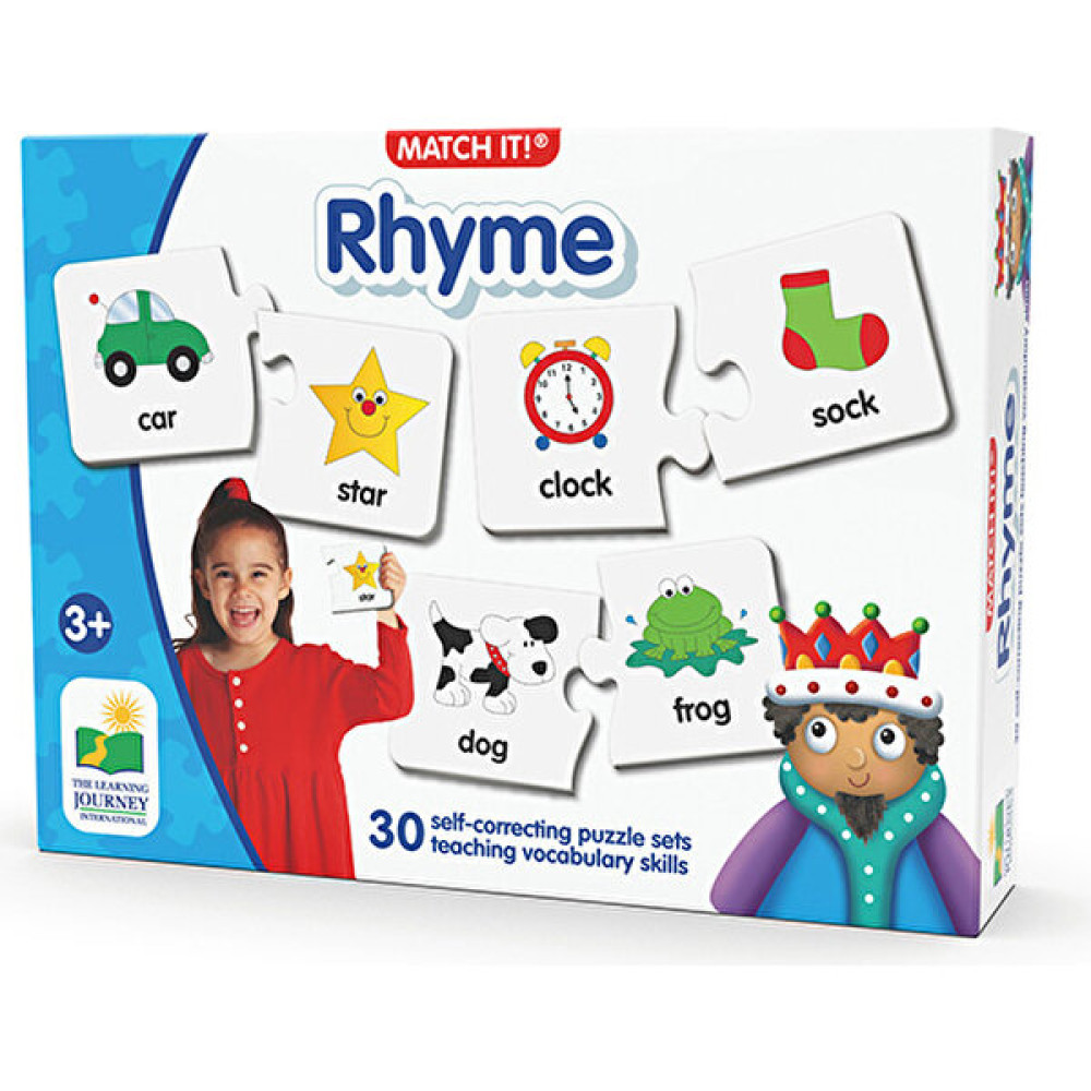 Learning Journey The Learning Journey Ingilizce Öğreniyorum - Kafiyeli Kelimeler Eşleştirme - Renkli Eğitici Oyuncak Fiyatı