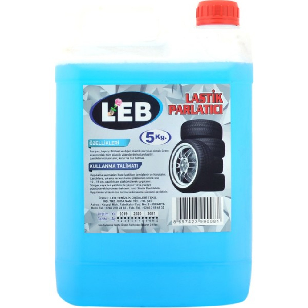 Leb Lastik Parlatıcı 5 kg Lastikler Fiyatı