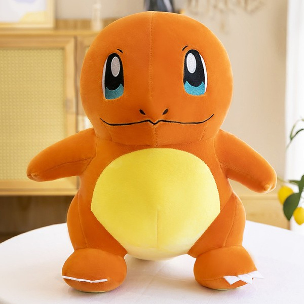 Lebeigo Charmander Doll Pokémon Serisi Peluş Oyuncak Çocuk 60CM (Yurt Dışından) - Açık Gri Turuncu Oto Boyaları Fiyatı