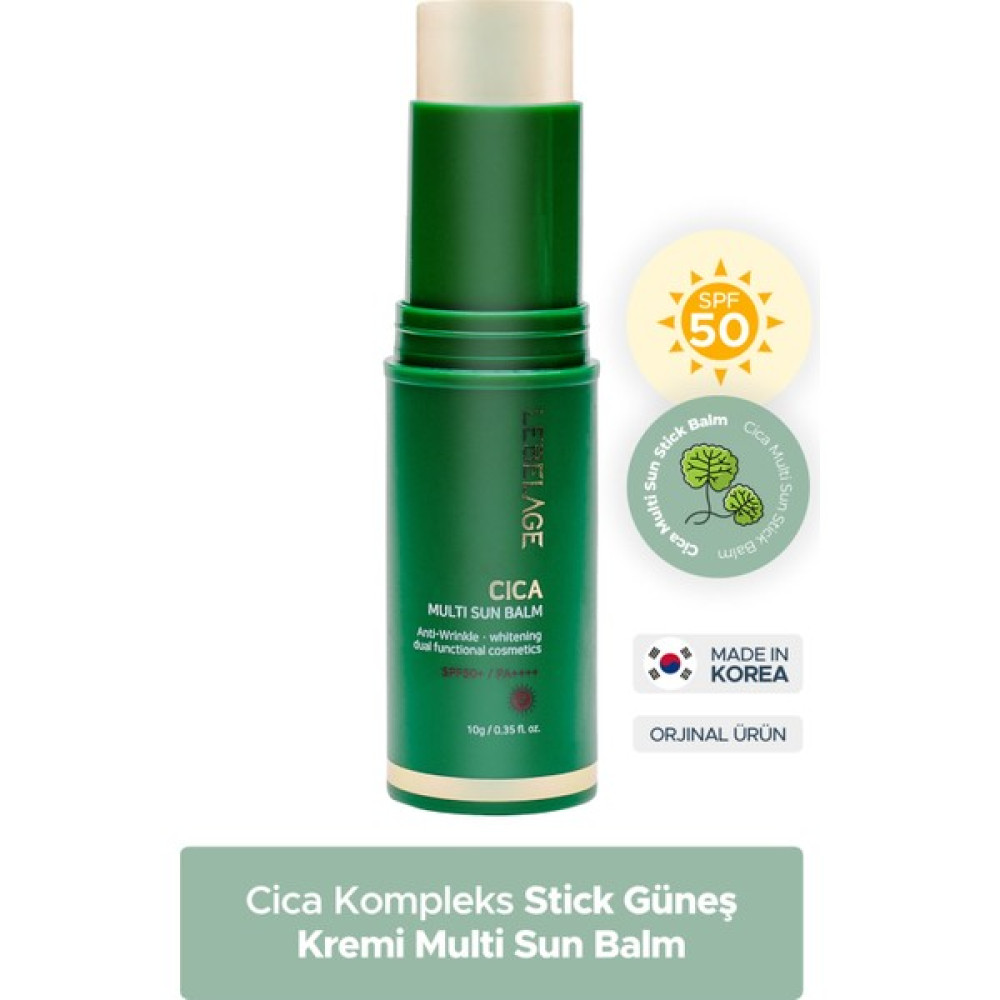 Lebelage Kuru ve Hassas Cilt Için Stick Güneş Koruyucu Cica Sun Balm Spf 50 /pa Lebemultısun, One Size Oto Boyaları Fiyatı