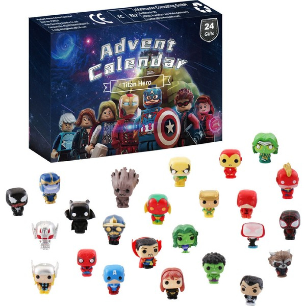 Leca 24 Gün Advent Takvim Avengers Marvel Doll (Yurt Dışından) - Renkli - tasarım Hediyelik Eşya Fiyatı