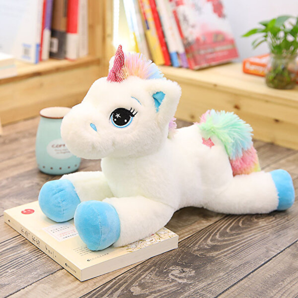 Leca Unicorn Peluş Tek Boynuzlu At Maskot At Beyaz 40CM (Yurt Dışından) Peluş Oyuncaklar Fiyatı