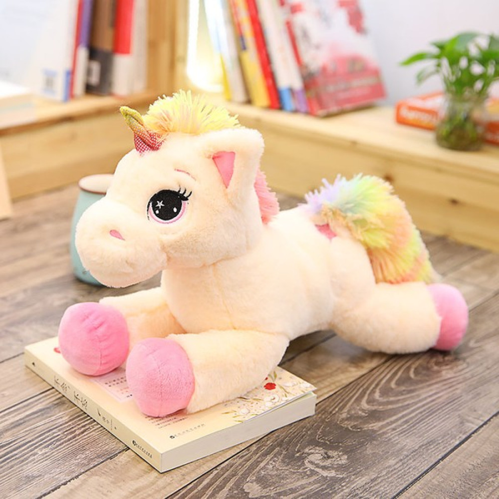 Leca Unicorn Peluş Tek Boynuzlu At Maskot At Sarı 40CM (Yurt Dışından) Peluş Oyuncaklar Fiyatı
