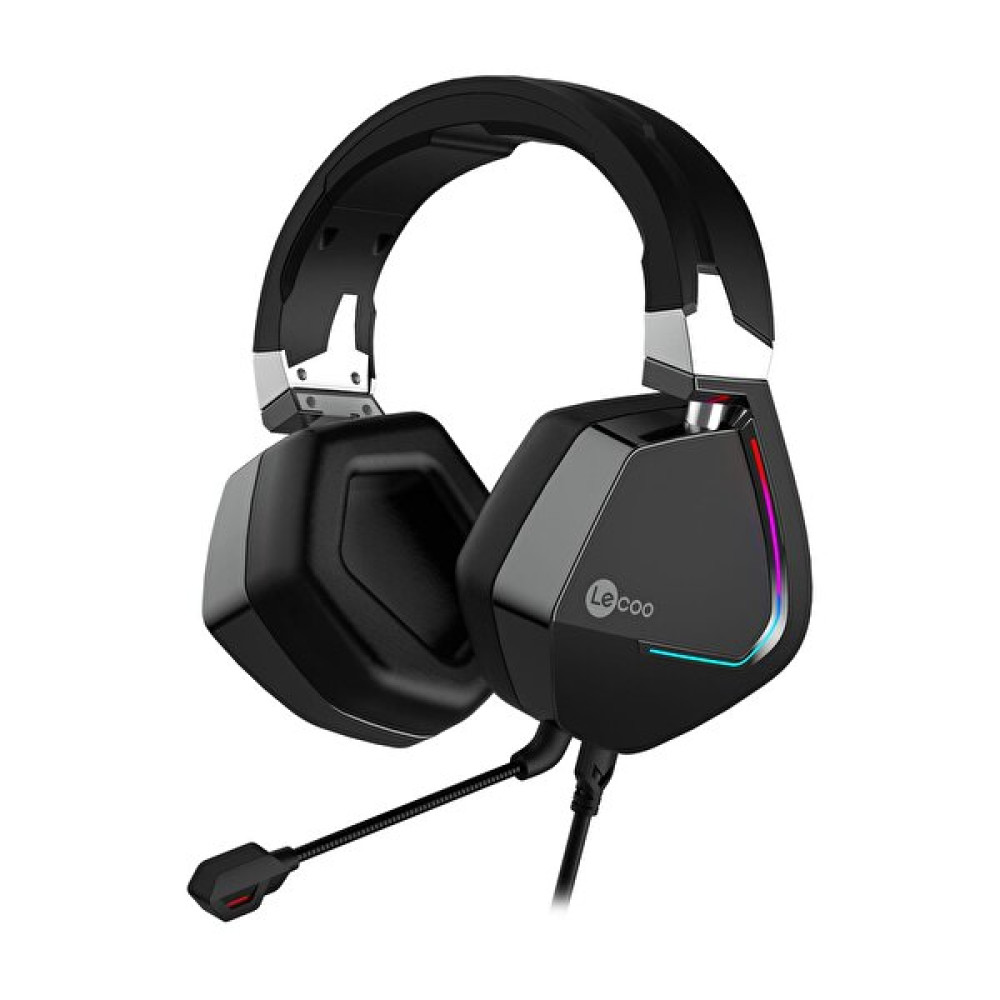 Lecoo Ht402 Surround 7.1 Mikrofonlu RGB Kulak Üstü Siyah Oyuncu Kulaklığı Kulak Üstü Kulaklık Fiyatı