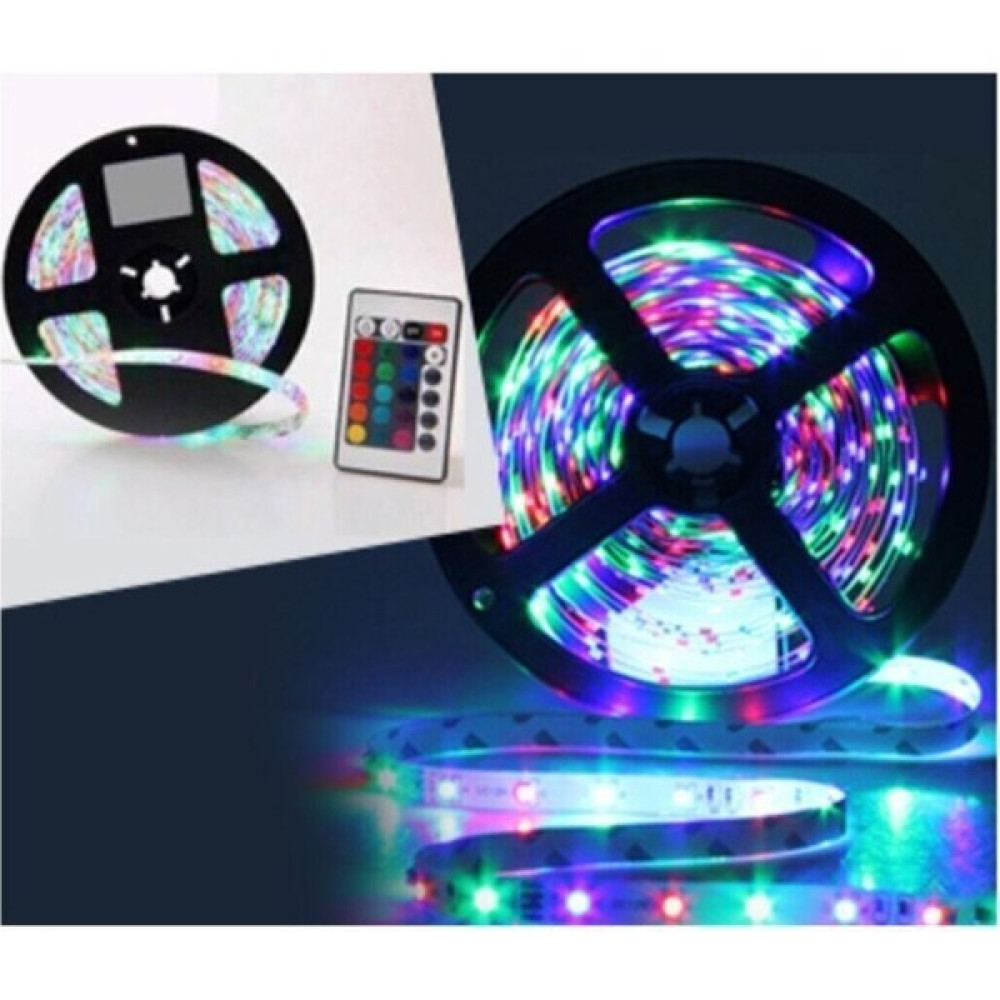 LED Animasyonlu Tak Çalıştır Kumandalı Trafolu Rgb Şerit Işık Aydınlatma 5 Metre Led Aydınlatmalar Fiyatı