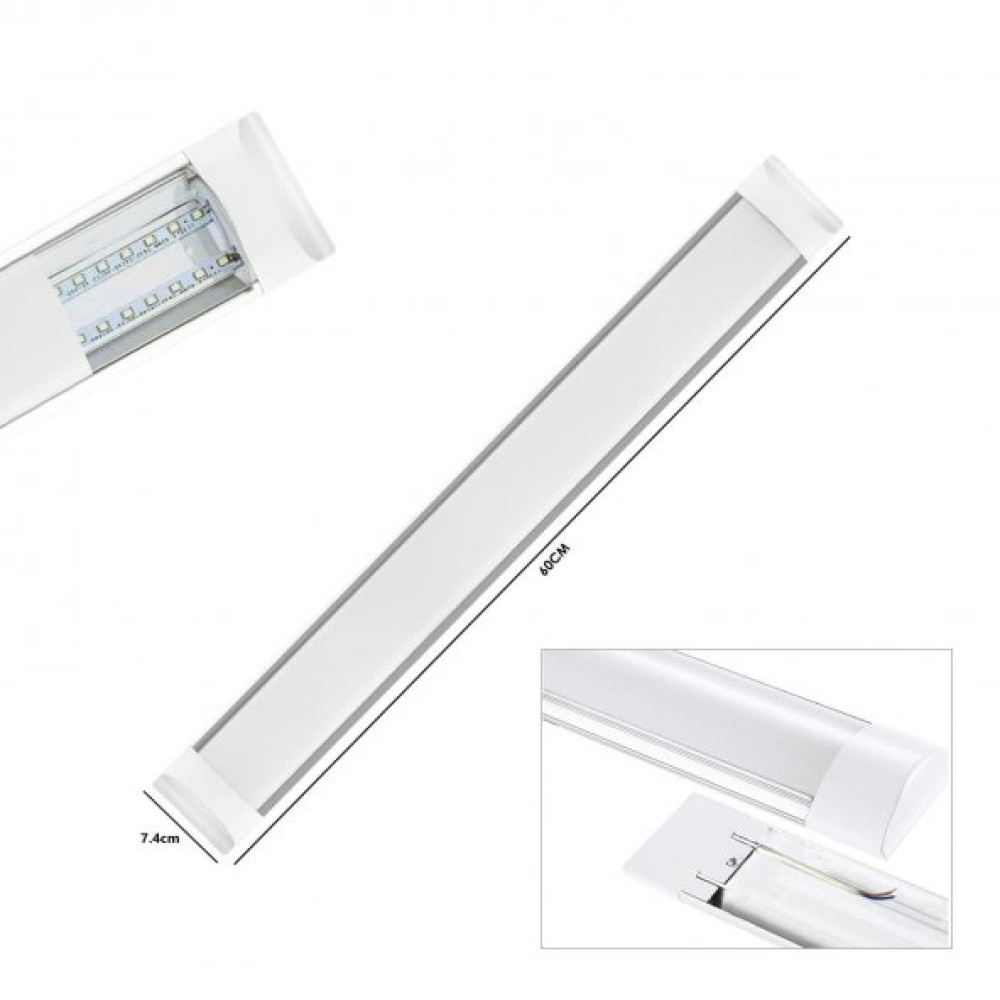 Led Bant Armatur 220V 20W 60Cm Beyaz (2 Adet) Hıghtek Ht-0019 Armatür Fiyatı