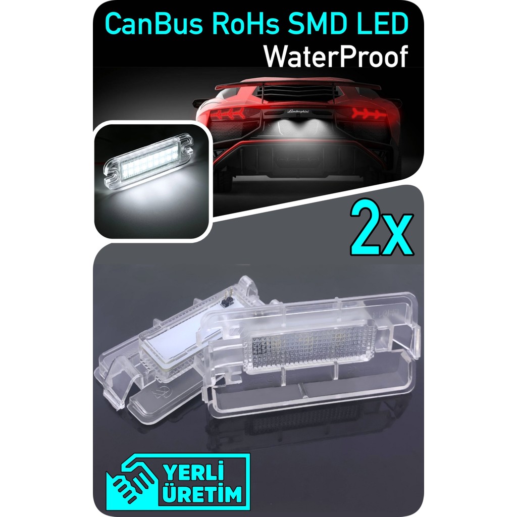 Led Edition Seat Cordoba 6K 6L 1993-2009 Limousine Sedan Canbus LED Plaka Aydınlatma Ledi Lambası LED Edıtıon Ledli Lambalar Fiyatı
