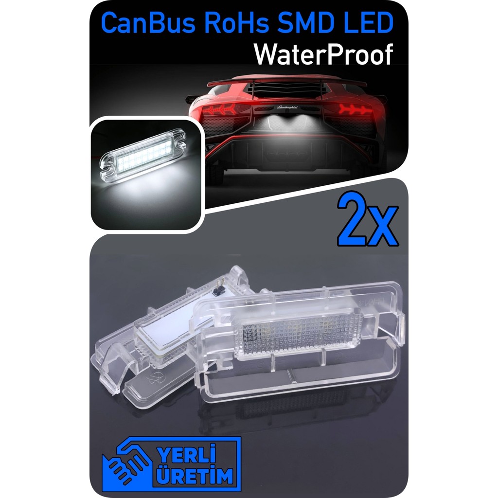 Led Edition Seat ibiza 2 3 (6K , 6L) 1999-2009 Canbus LED Plaka Aydınlatma Ledi Lambası Ledli Lambalar Fiyatı