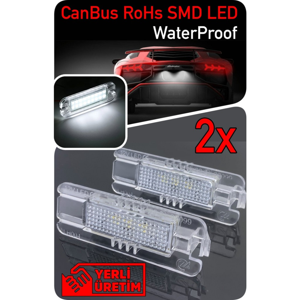 Led Edition Volkswagen VW Passat B6 B7 B8 3C CC Limousine Sedan Canbus LED Plaka Aydınlatma Ledi Lambası Ledli Lambalar Fiyatı