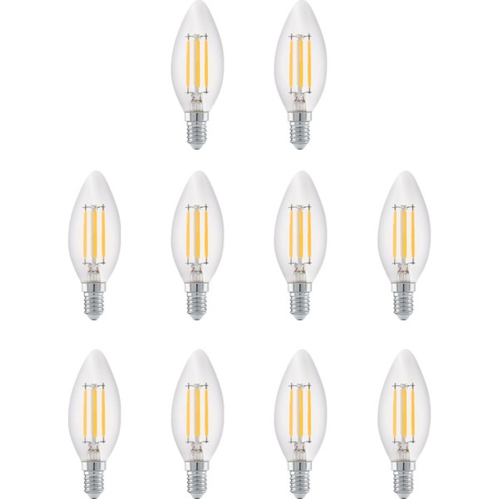 LED Lamp 4W 220V E14 C35 LED Ampul C35-4M 10'lu Paket - Sarı Tasarruflu Ampul Fiyatı